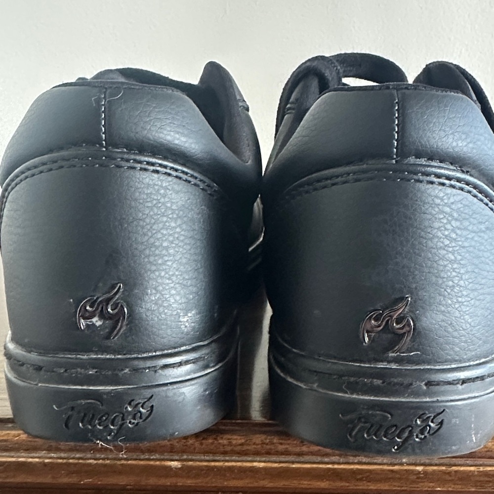 Fuego Black Women's Dance Sneakers - Picture 3 of 3